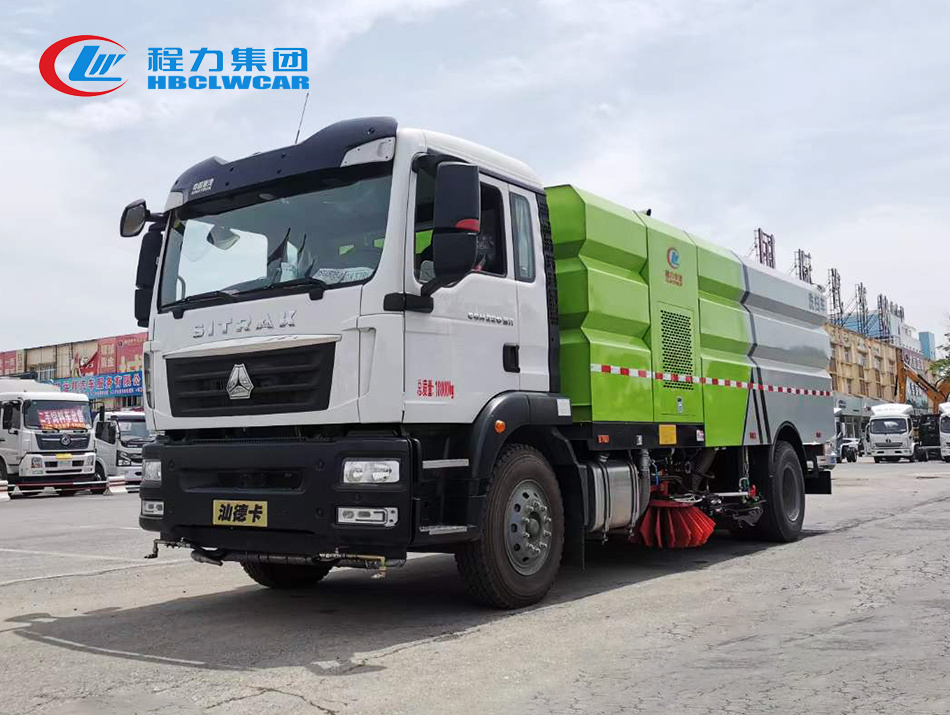 重汽汕德卡洗掃車