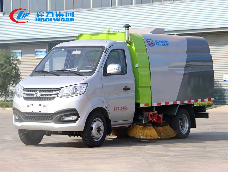 長安2方藍牌掃路車