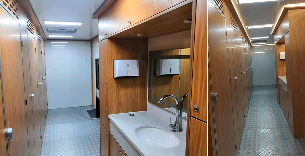 程力牌CL5130XCS6BZ型廁所車